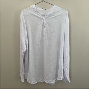 Coof Andy Men's White Long Sleeve Shirt
Size XXLarge